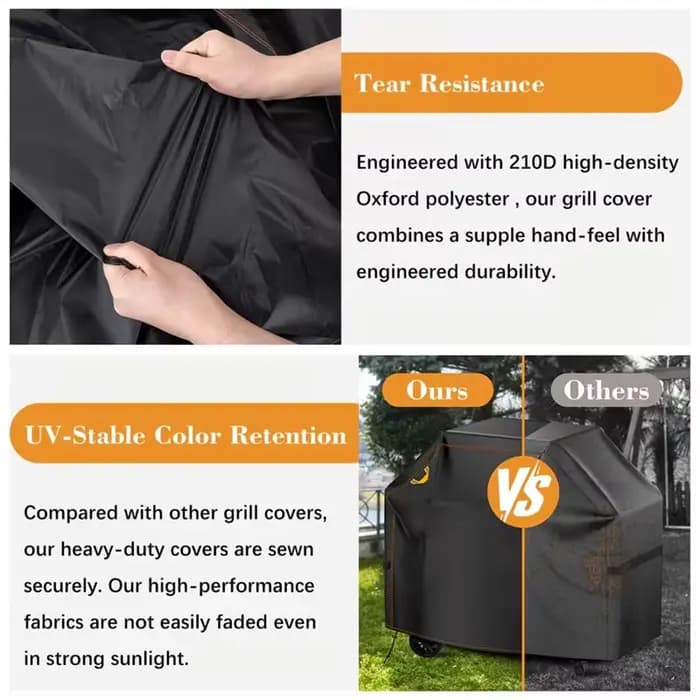 Housse de protection pour barbecue extérieur