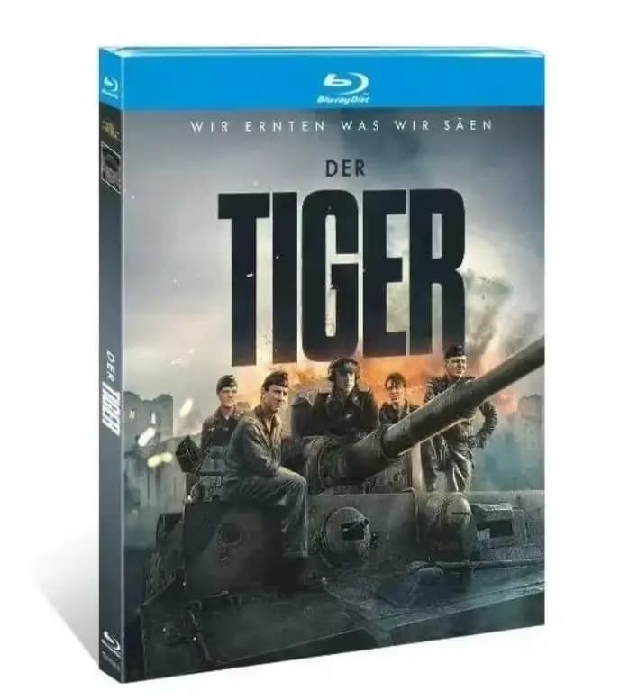 Le Tigre (2025) : Coffret Blu-ray 1 disque toutes régions, nouveau, haute définition