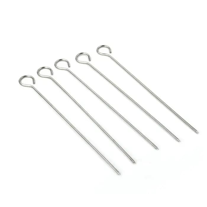 Ensemble de brochettes de barbecue en acier inoxydable