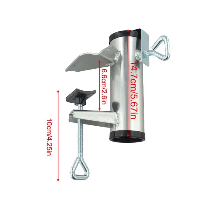 Support de parasol de balcon réglable
