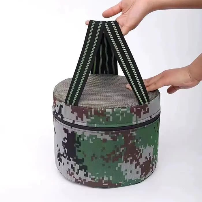 Tabouret de jardinage portable en mousse 24x22cm