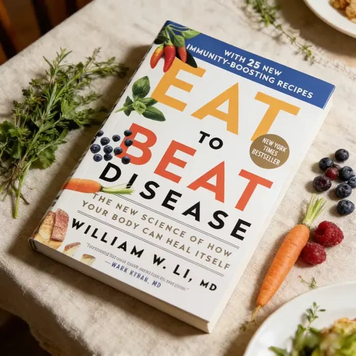 Eat to Beat Disease, livre broché en anglais, science de la guérison de soi, régime alimentaire sain, renforcement de l'immunité, guide de prévention des maladies