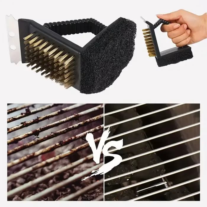 Brosse de nettoyage de Barbecue 3 en 1