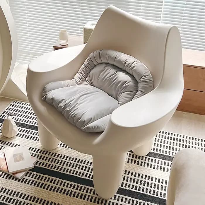 Canapé en plastique, chaises de salon modernes