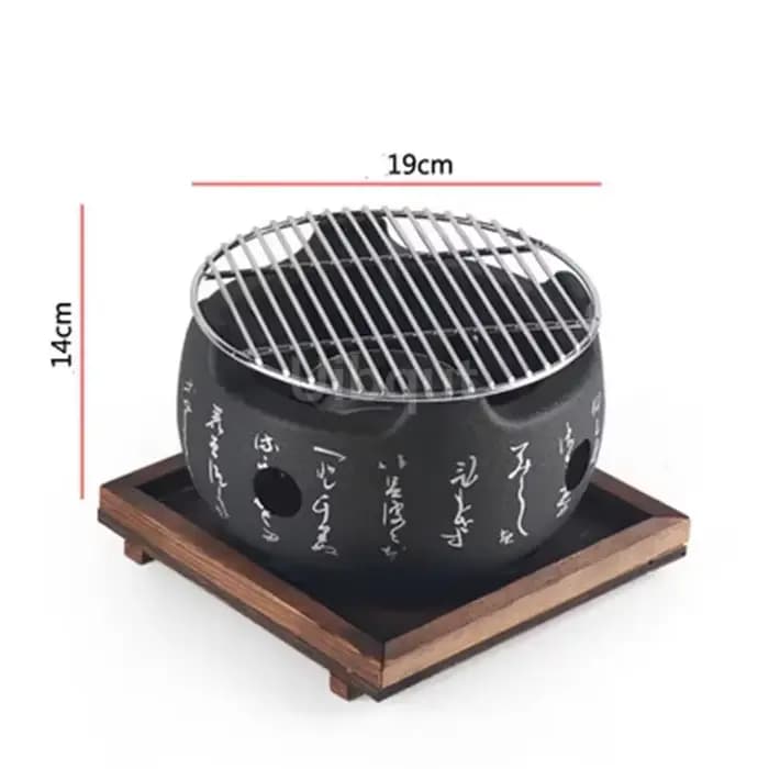 Barbecue japonais portable