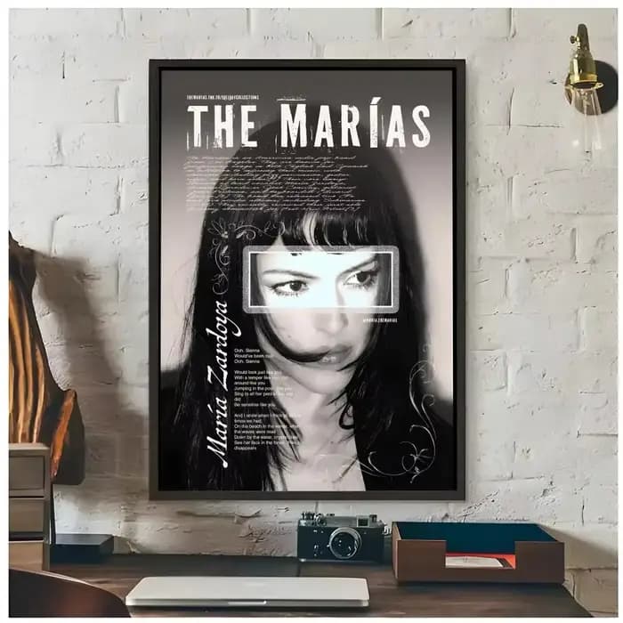 Affiche d'album S-Submarine The Marias, décoration artistique haut de gamme et cadeau pour la maison, salon, ornements pour la maison