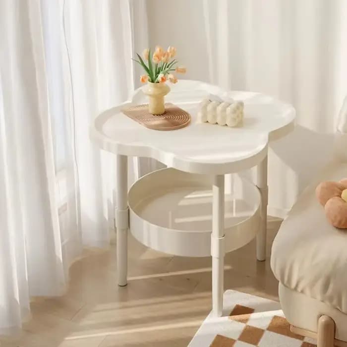 1 pièce Table d'appoint de canapé à quatre feuilles de trèfle