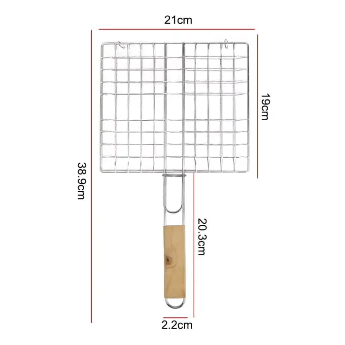 Tapis de Barbecue pliable avec manche en bois
