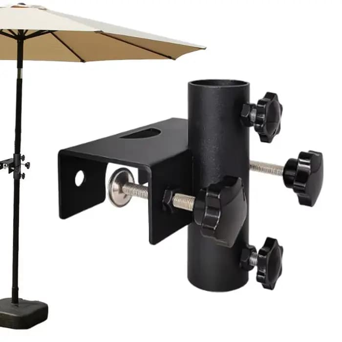 Pince de Parasol de Patio réglable en métal