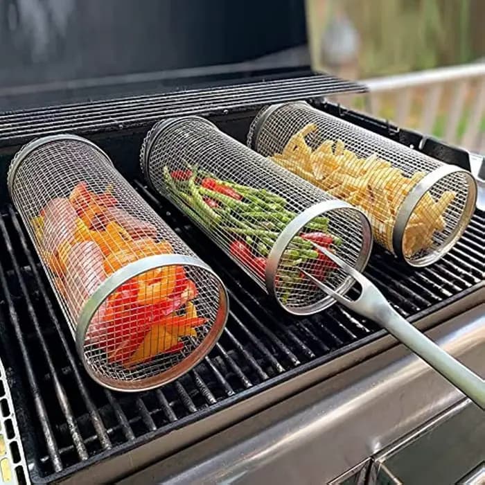 Cage de Barbecue en acier inoxydable