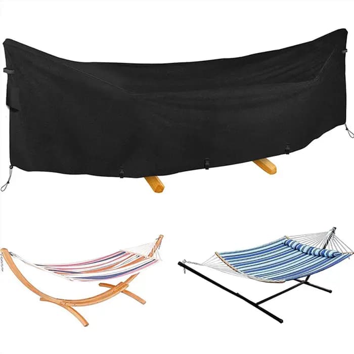 Housse de hamac imperméable, résistante, protection UV, pour le rangement en extérieur, pour l'été,