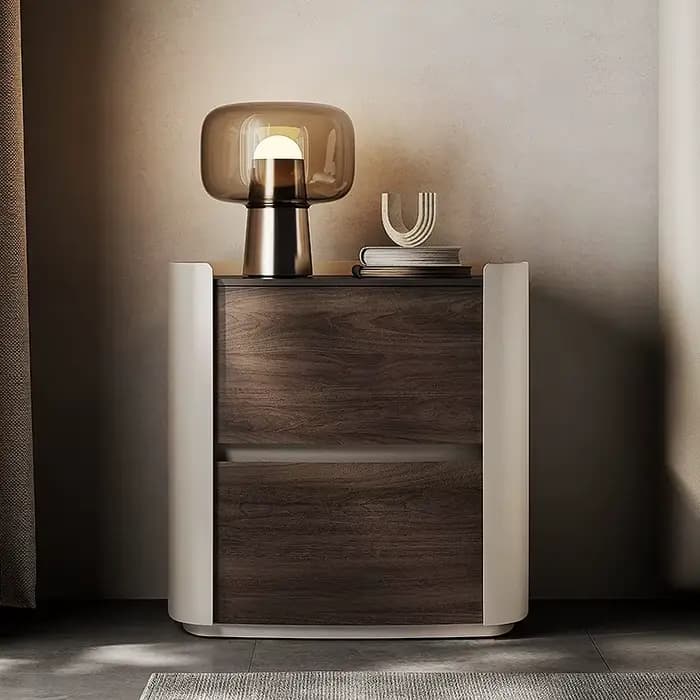 Table De nuit Simple De luxe rangement moderne Table De chevet De Style italien exquis à la mode Mes
