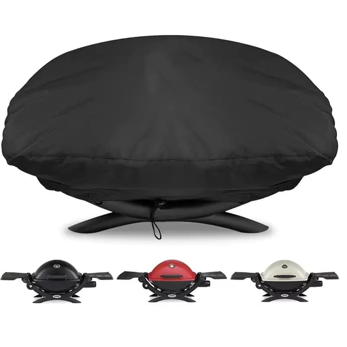 Housse de protection pour gril robuste, compatible avec les grillades à gaz Weber Q1000 et Q2000, du
