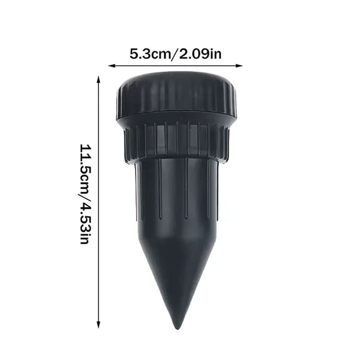 Coffre-fort pour clés de jardin en plastique réaliste, en forme d'arrosoir, durable, pour la sécurit