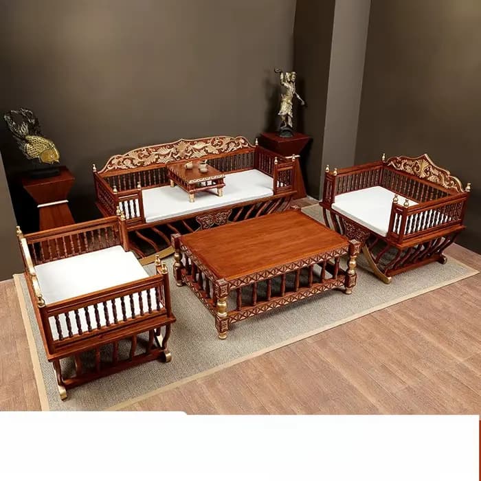 Yili nouveau chinois en bois massif salon canapé table basse combinaison ensemble asie du sud-est st