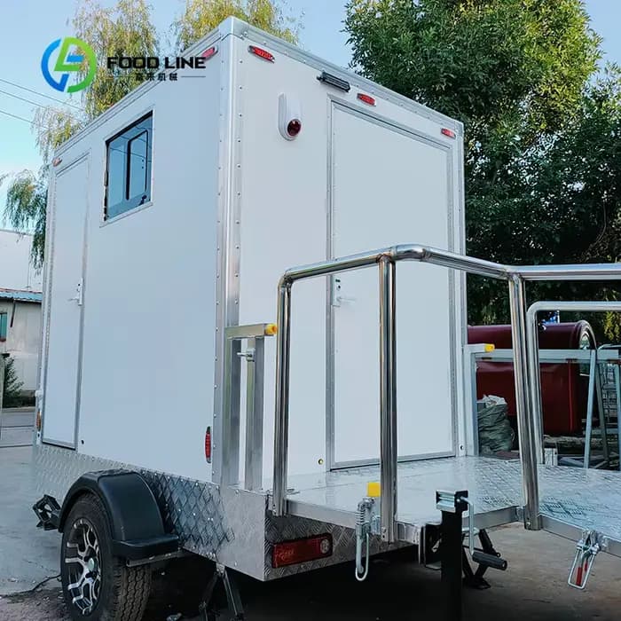 Toilettes portables écologiques personnalisées avec système d'économie d'eau, accessibles aux fauteu
