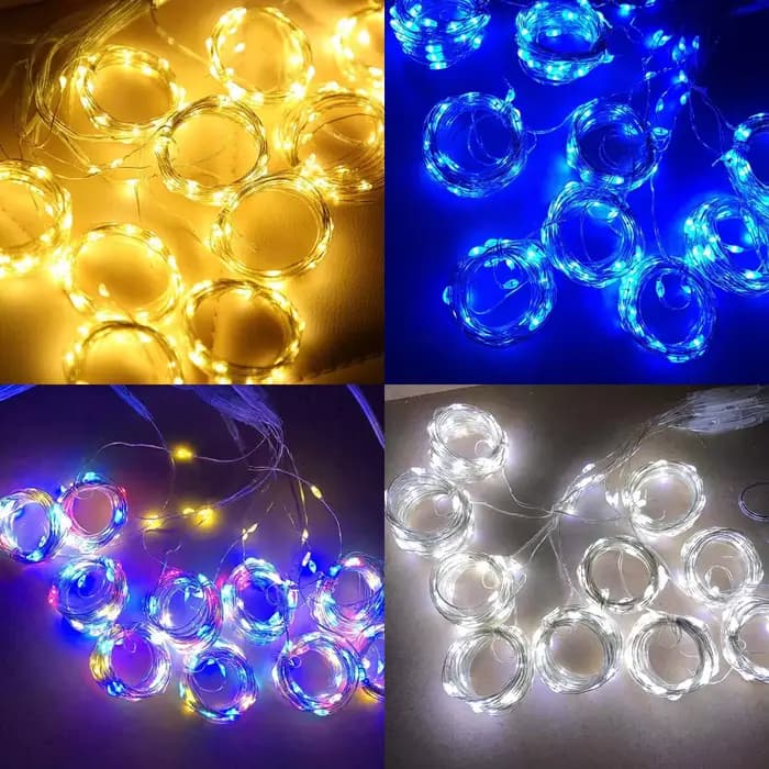 Rideau lumineux solaire imperméable pour l'extérieur, guirlande féerique solaire, guirlande lumineus