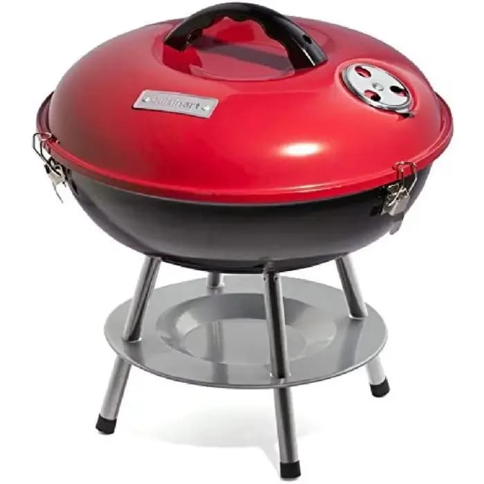 Barbecue Portable 1pc gril à charbon de bois Barbecue Portable bouilloire grilles extérieures fumeur