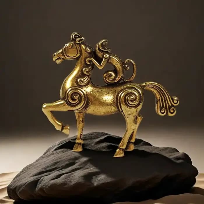 Figurines de cheval Feng Shui 2026 : Miniatures qui bénissent votre carrière et vous apportent le su