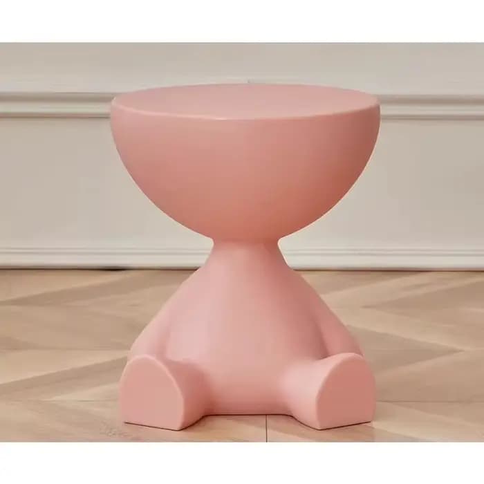 Table d'appoint de canapé créative, table basse amovible, style crème, simple, pour salon, table ron