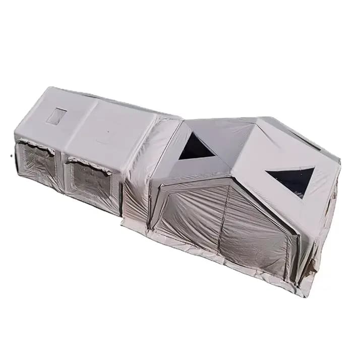 Vente chaude! Grande tente de Camping extérieure gonflable Durable et imperméable de luxe pour 8-10