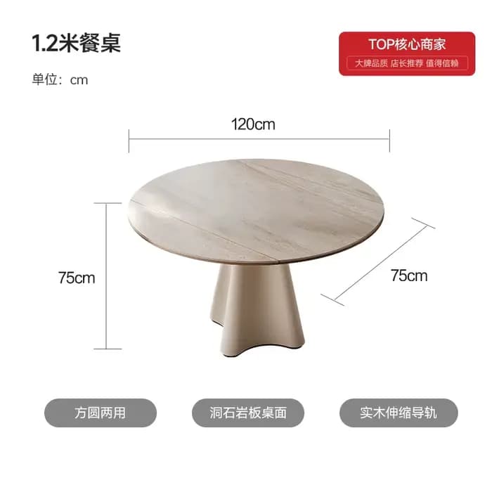 Pieds Table à manger pliante extensible Design moderne Table à manger Simple chaise café Conjuntos D