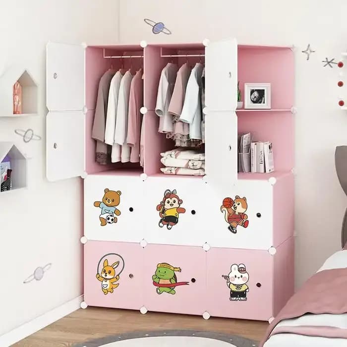 Cloisons ouvertes armoire maquillage minimaliste nordique moderne pas cher armoire pliable miroir ar