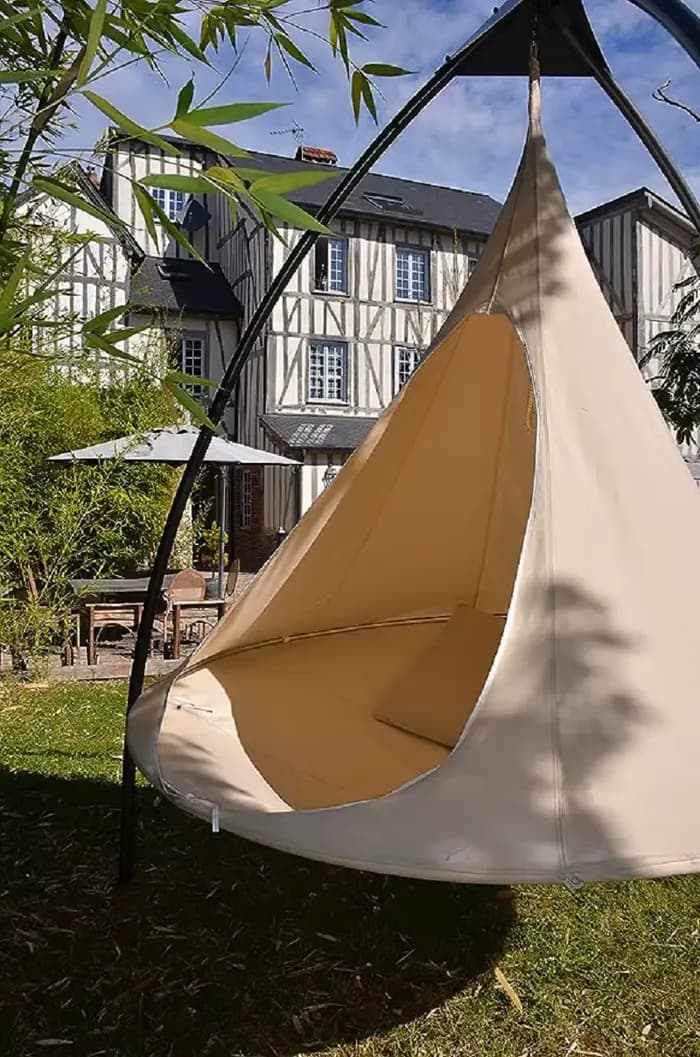 Hamac de voyage, canapé-balançoire, étanche, pour extérieur, camping, jardin, terrasse, décoration