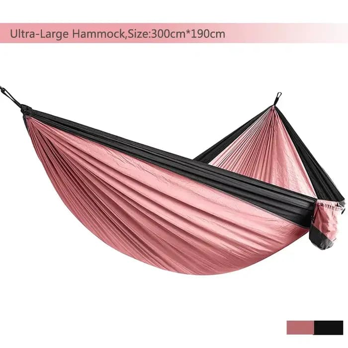 Hamac Parachute Ultra-Large pour Camping, jardin de survie, chasse, loisirs, voyage, deux places