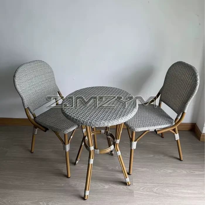 Petite Table basse, Table d'appoint tissée en rotin, petite Table ronde Simple pour la maison, Table