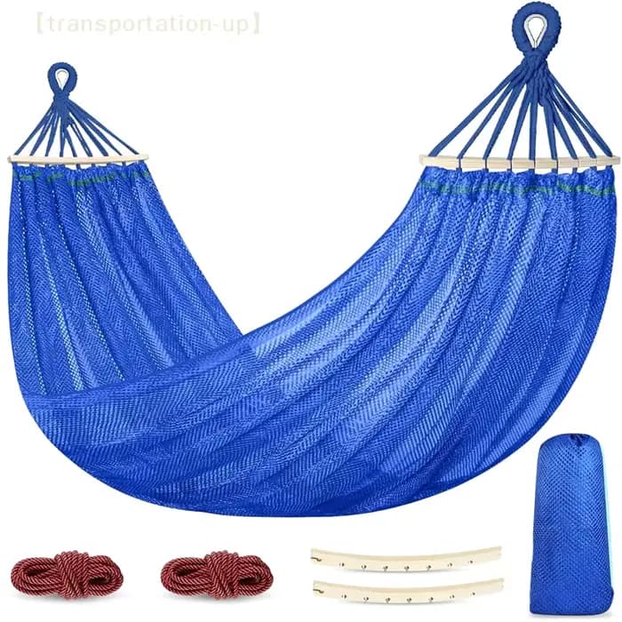 Hamac de camping en nylon épais, robuste, respirant, pour jardin