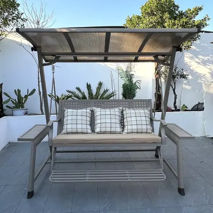 Style moderne extérieur Double hamac chaise suspendue PE décontracté à bascule intérieur balcon jard
