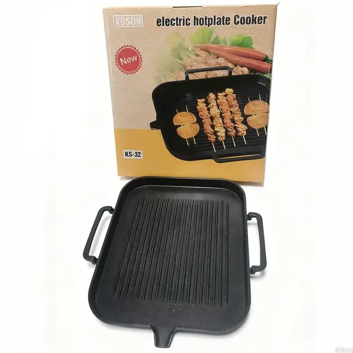 Poêle à Barbecue coréenne pour intérieur et extérieur, poêle de cuisson en fonte d'aluminium sans fu