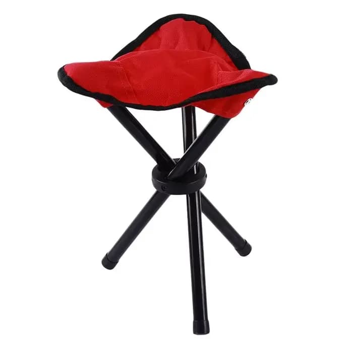 Petit tabouret triangulaire pliant d'extérieur, chaises de pêche, bancs multifonctions de Camping, t