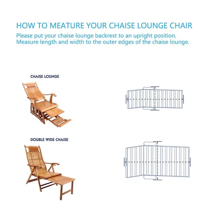 Couverture de lit de jardin extérieur, housse de chaise longue, Patio, chaise longue d'extérieur, ho