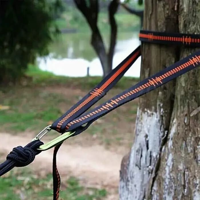 Sangles De hamac en Polyester, haute capacité De charge, 600lb, résistance à la rupture, corde De ce