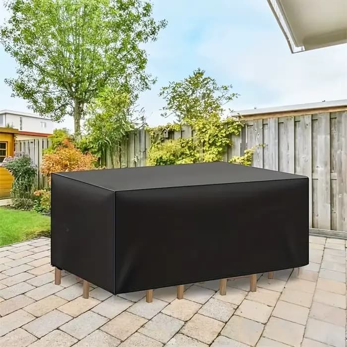 Housse de protection pour meubles de jardin en tissu Oxford, pour Table et chaises d'extérieur, adap