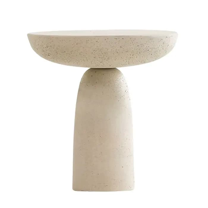 Table d'appoint ronde de style champignon nordique, combinaison de tables basses japonaises Wine-sab