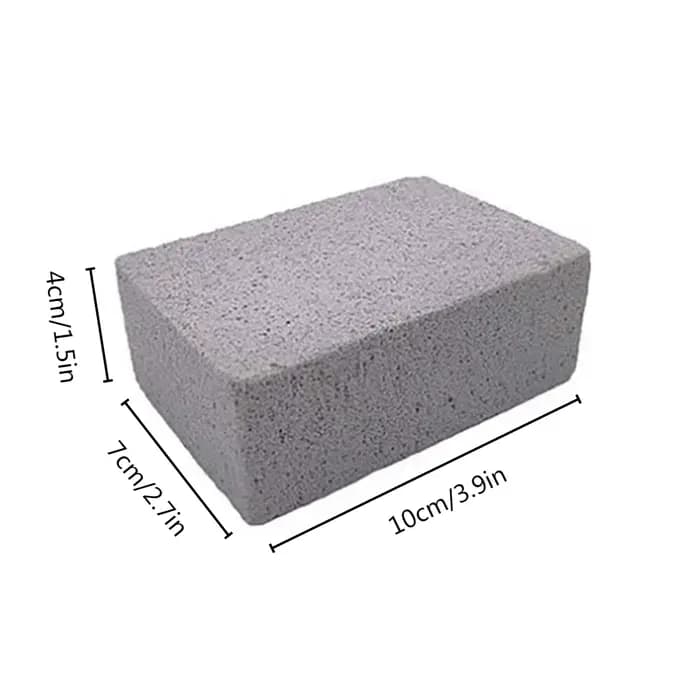 Brique de pierre ponce pour le nettoyage des grilles de barbecue, outil de nettoyage pour barbecue e