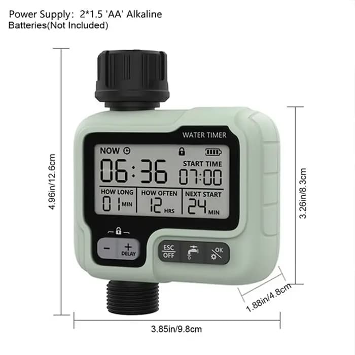 HCT-322 automatique minuterie d'eau jardin numérique Machine d'irrigation arroseur Intelligent utili
