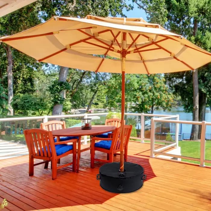Base de support de parasol durable et réutilisable, sacs de sable RapDuty, base de parapluie solaire