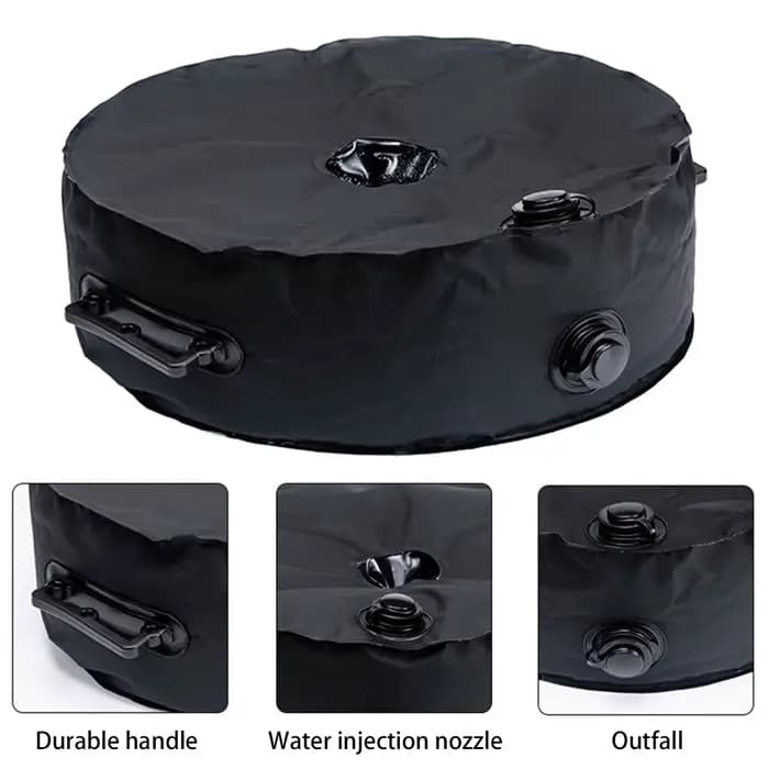 Base de support de parasol durable et réutilisable, sacs de sable RapDuty, base de parapluie solaire