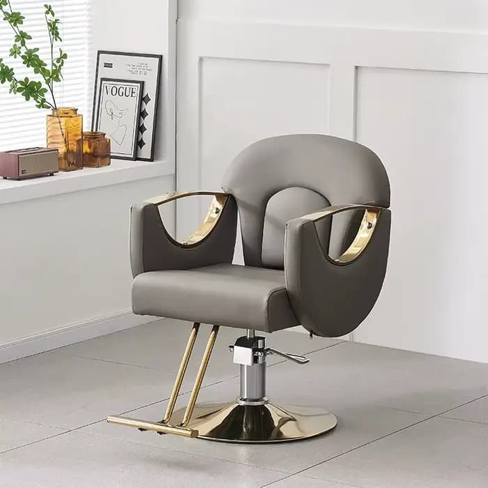Fauteuil de Salon au Design Vintage, Luxe Moderne, Tendance, Esthétique Nordique, Mobilier de Coiffu