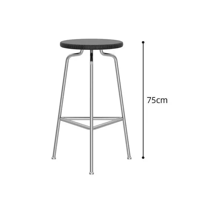 Chaises de Bar en ferronnerie en bois simples, chaise haute de cuisine de Style nordique, meubles de