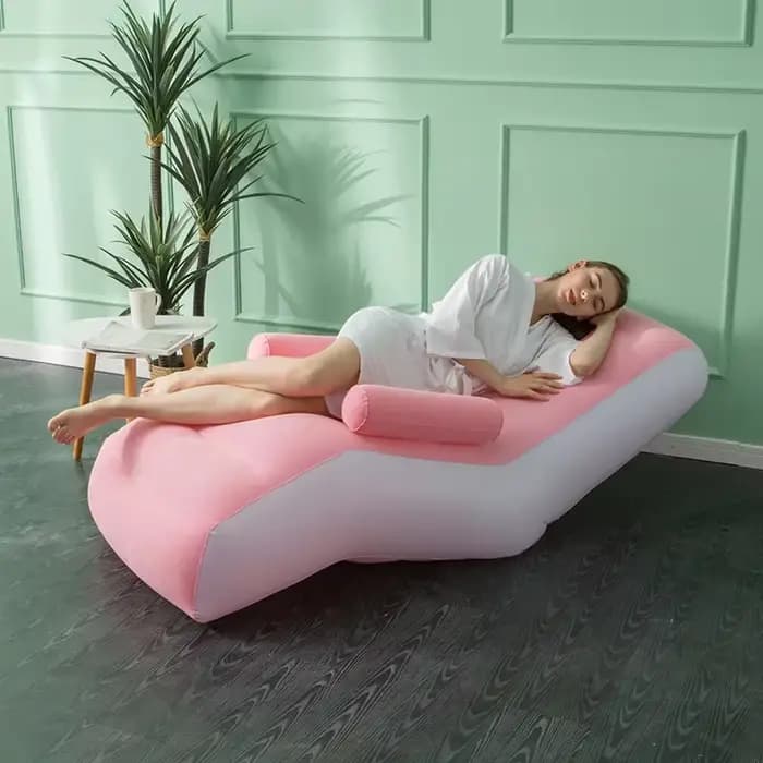 1Pc gonflable paresseux canapé maison loisirs mode confortable gonflable Air lit de couchage intérie