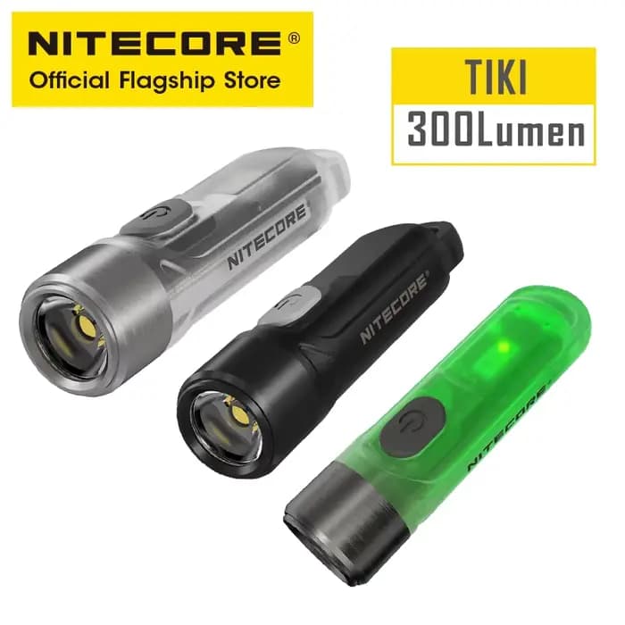 NITECORE TIKI Source multi-lumière USB-C Charge Portable EDC Camping lampe de poche APC UV Mini port