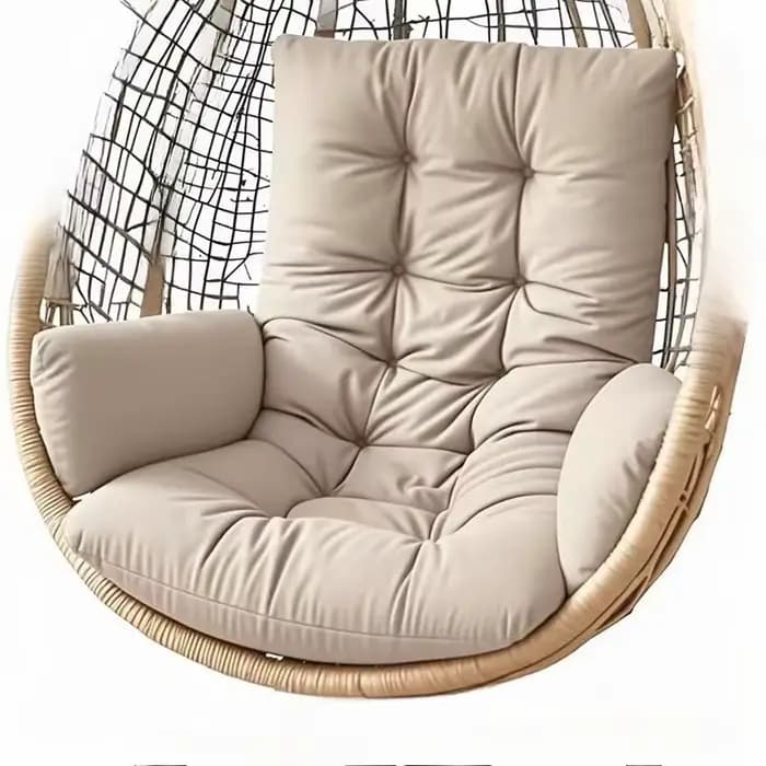 Coussin de chaise à bascule en forme d'œuf pour hamac, disponible pour la décoration de jardin et de