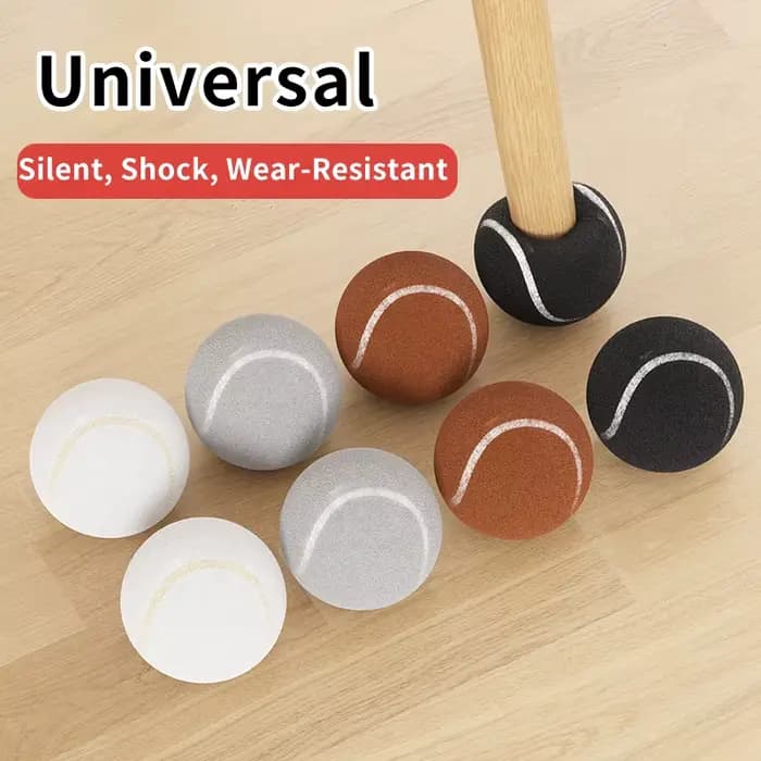 Couvre-pieds de table et de chaise (ballon de tennis + style chaussette de chaise) : coussinets de m