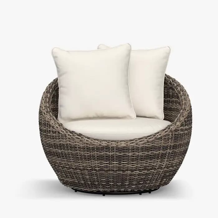 Meubles d'extérieur canapé chaise de jardin ensemble patio haut de gamme en aluminium avec salon en