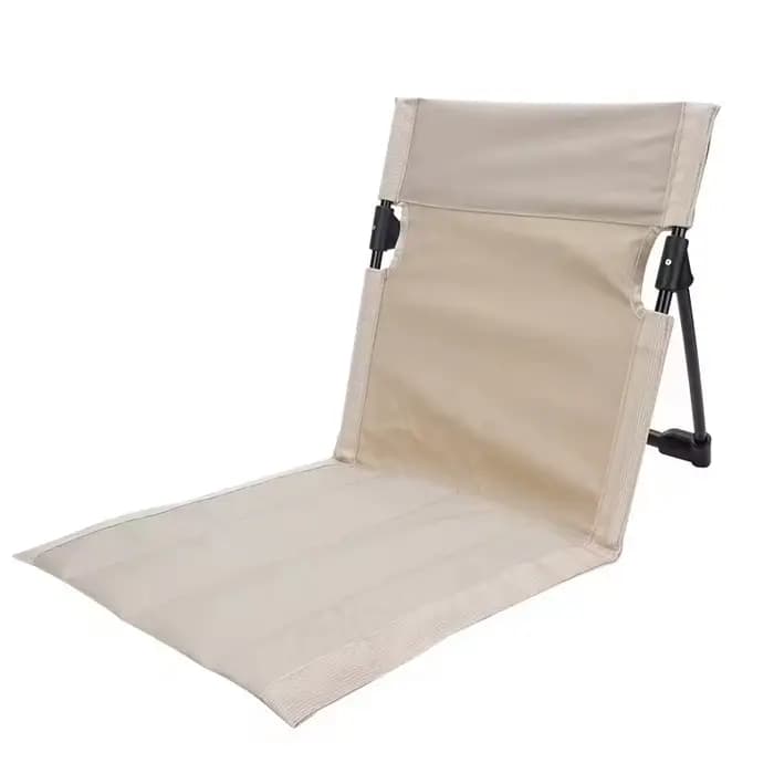 Chaise de plage pliante, paresseuse, Portable, pour jardin, pelouse, salon, avec dossier et coussin
